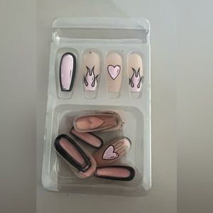 Cute cartoony press on nails